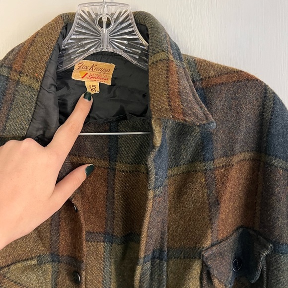 Perfect vintage flannel coat - Picture 2 of 3
